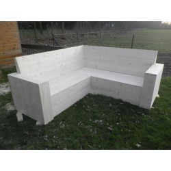 Tuinbank steigerhout